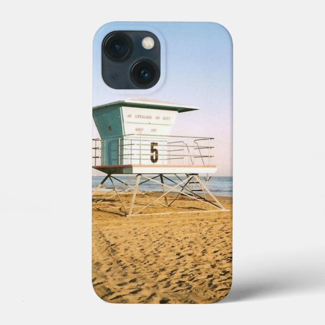 Lifeguard Tower in Santa Cruz Case-Mate iPhone Case (Back)