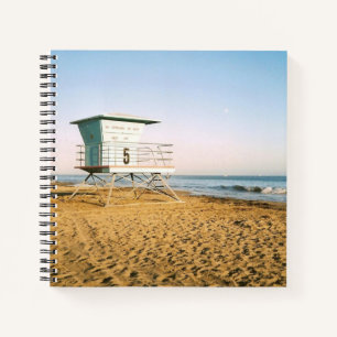 Lifeguard Tower in Santa Cruz Notebook