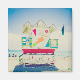 Lifeguard Tower   South Beach, Miami Magnet