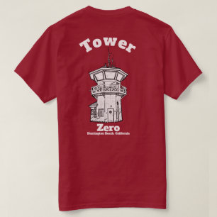 Lifeguard Tower Zero - Huntington Beach Pier T-Shirt
