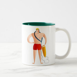 Lifeguard Two-Tone Coffee Mug