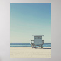 Lifeguard Watch Tower at the Beach Photo