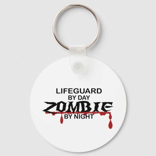 Lifeguard Zombie Keychain (Front)