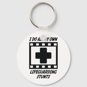 Lifeguarding Stunts Keychain