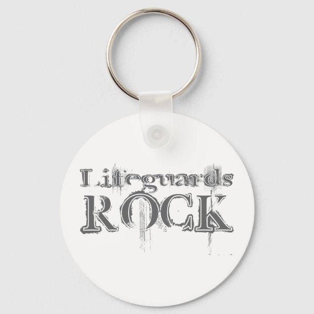 Lifeguards Rock Keychain (Front)