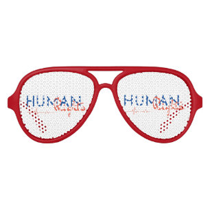 Lifeline to Human Rights Aviator Sunglasses