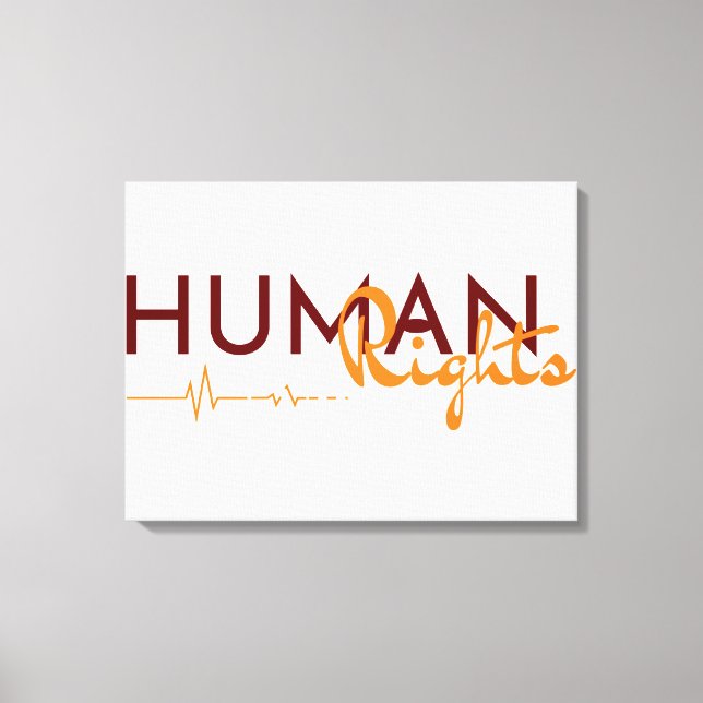 Lifeline to Human Rights Canvas Print (Front)