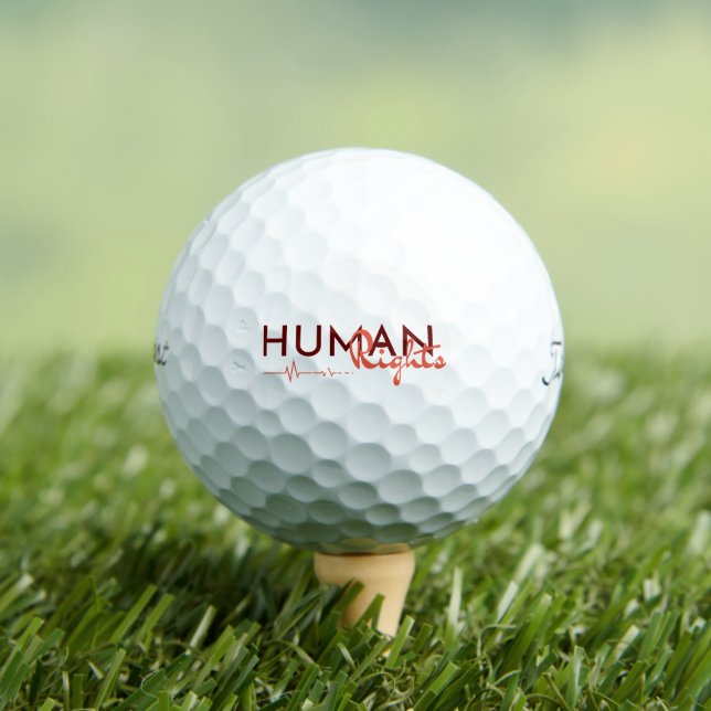Lifeline to Human Rights Golf Balls (Insitu Tee)