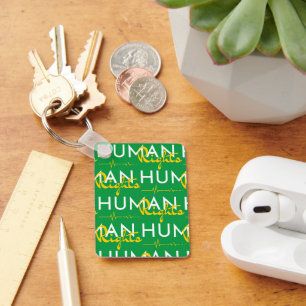 Lifeline to Human Rights Keychain