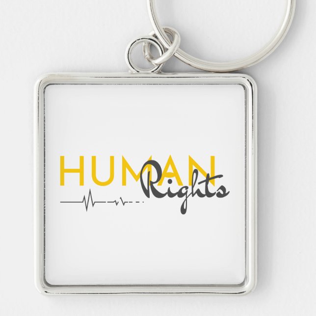 Lifeline to Human Rights Keychain (Front)