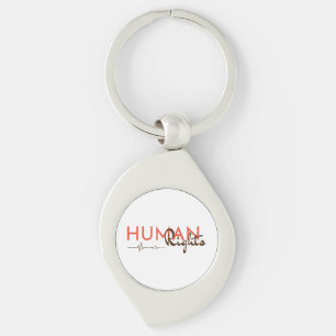 Lifeline to Human Rights Keychain