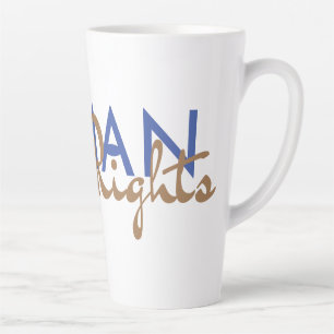 Lifeline to Human Rights Latte Mug
