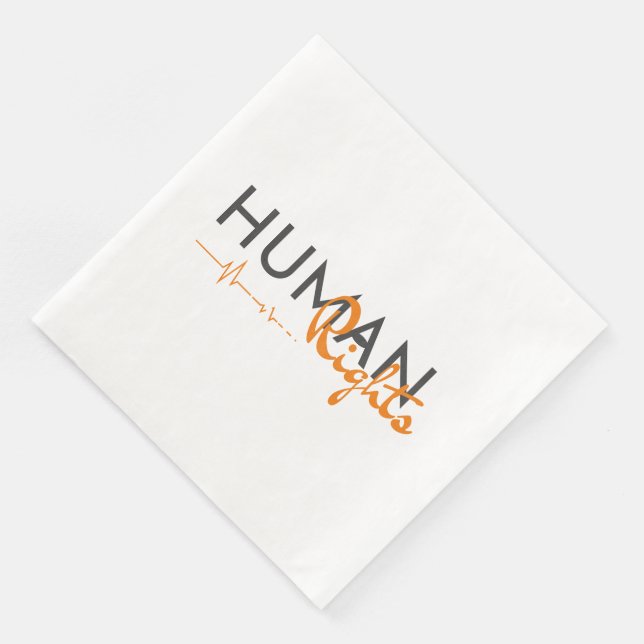 Lifeline to Human Rights Napkin (Corner)