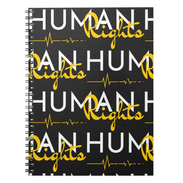 Lifeline to Human Rights Notebook (Front)