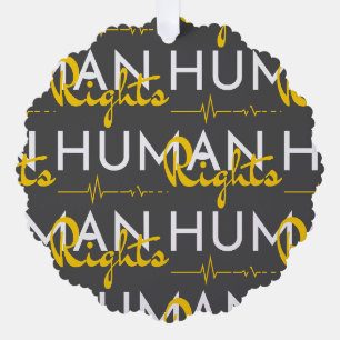 Lifeline to Human Rights Ornament Card