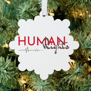 Lifeline to Human Rights Ornament Card