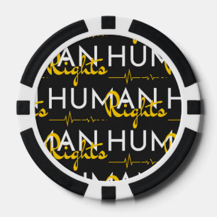 Lifeline to Human Rights Poker Chips