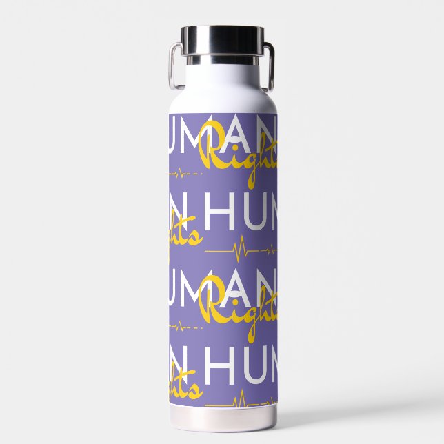 Lifeline to Human Rights Water Bottle (Front)