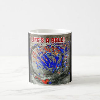 Life's a ball magic mug
