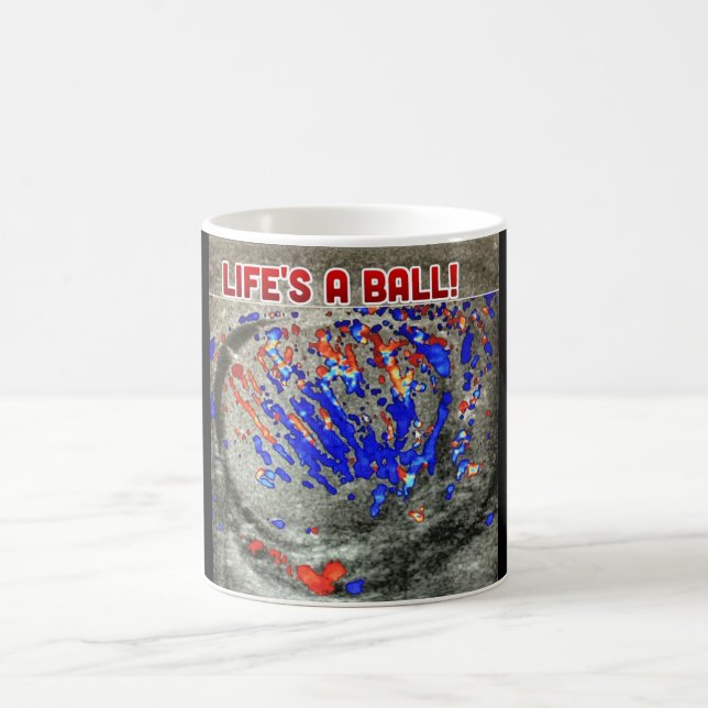 Life's a ball magic mug (Center)