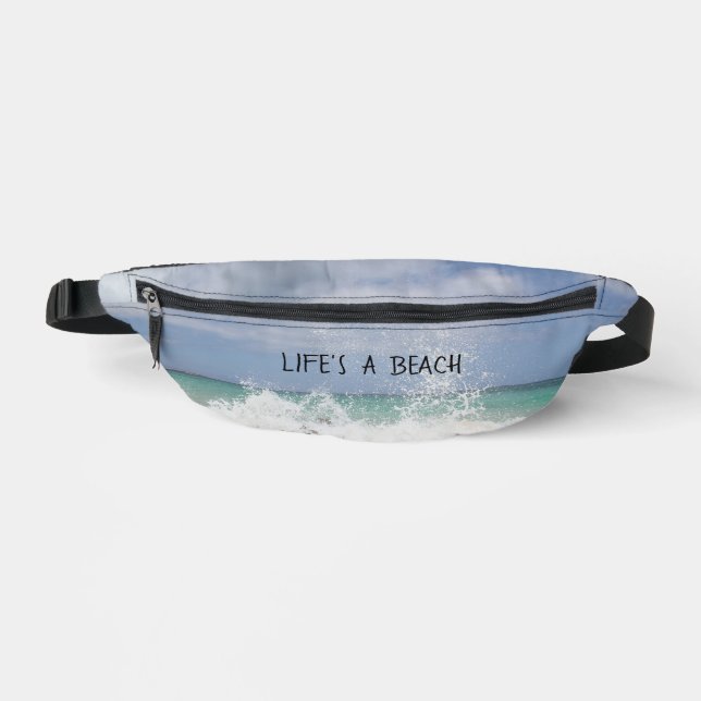 Life's A Beach Fanny Pack (Front)