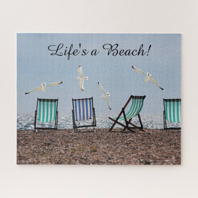Life's a Beach Jigsaw Puzzle (Horizontal)