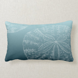 LIFE'S A BEACH: Sand Dollar Lumbar Pillow