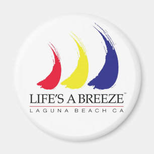 Life's a Breeze™_Paint-The-Wind_Laguna Beach Magnet