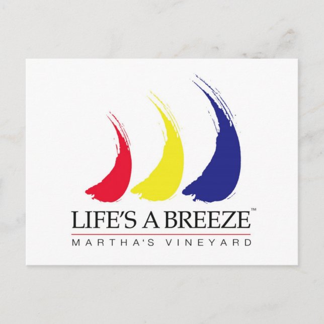 Life's a Breeze_Paint-The-Wind_Martha's Vineyard Postcard (Front)