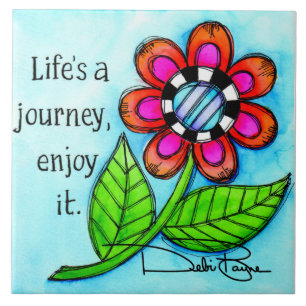 Life's A Journey Tile