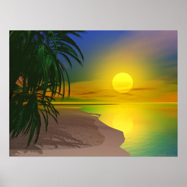 Life's a Sunny Beach Poster (Front)