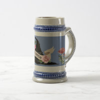 LIFE'S A WITCH BEER STEIN