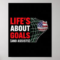 Lifes About Goals And Ists Funny Saying Quote Socc