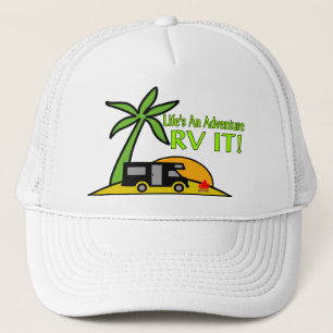 Life's An Adventure So RV It Trucker Hat