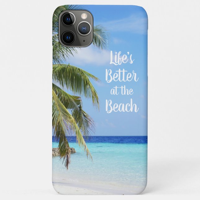 Life's Better at the Beach Case-Mate iPhone Case (Back)