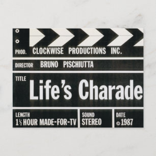 LIFE'S CHARADE Postcards