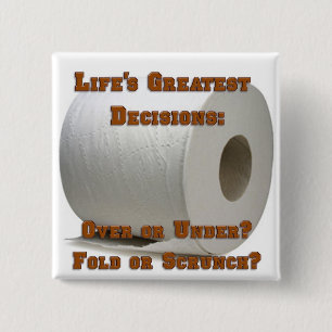 Life's Greatest Decisions 2 Inch Square Button