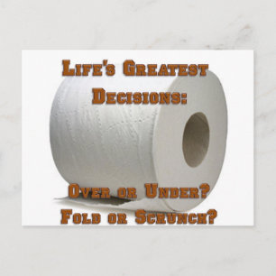 Life's Greatest Decisions Postcard
