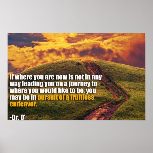 Life's Journey Poster (Front)