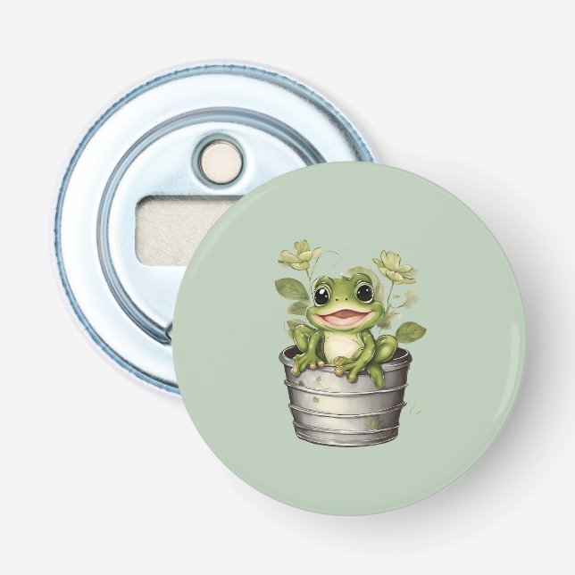 Life's Lily Pads Bottle Opener (Front)