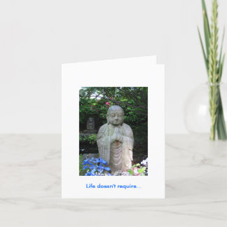 Life's message card