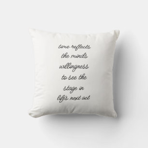 Life's Next Act Throw Pillow