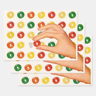 Lifesavers Wrapping Paper Sheet