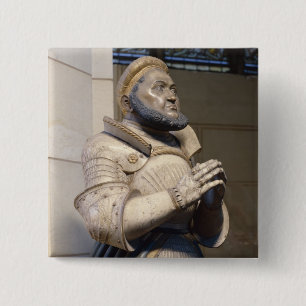 Lifesize Alabaster Statue of the Elector 2 Inch Square Button