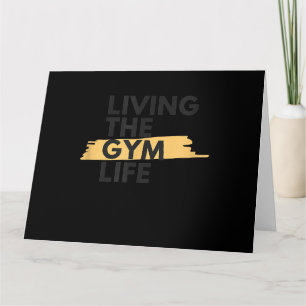 Lifestyle Apparel Living Gym Life Card