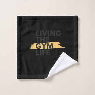 Lifestyle Apparel Living Gym Life Wash Cloth