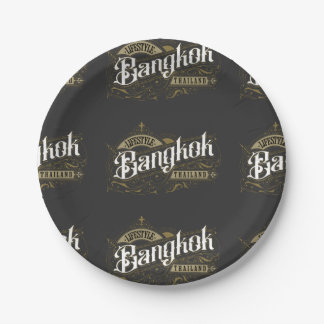 Lifestyle Bangkok thailand Paper Plate
