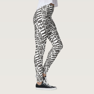 LIFESTYLE FASHION CULT - black Leggings