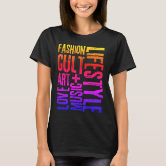 LIFESTYLE FASHION CULT - coloured T-Shirt