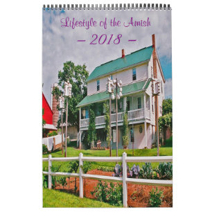 Lifestyle of the Amish Calendar